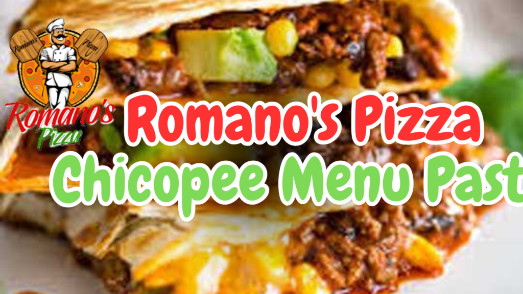 Romano's Pizza Chicopee Menu