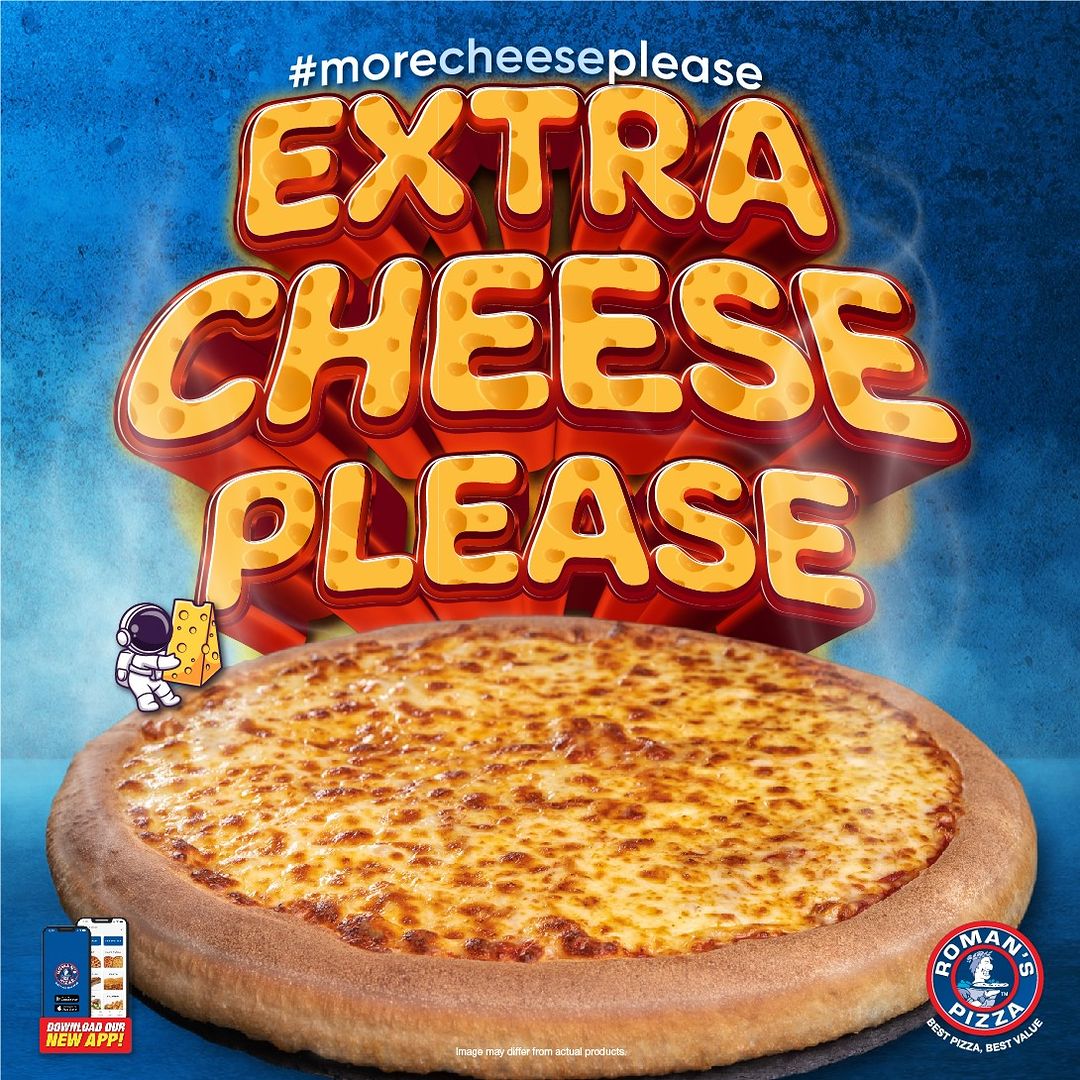 Romans Extra Cheese Pizza